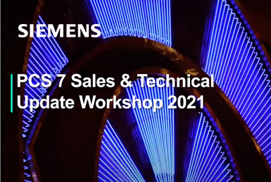 PCS 7 Sales & Technical Update Workshop